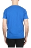 SBU 03313_2021SS Camiseta de algodón con cuello redondo en color azul china 05