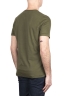 SBU 03324_2021SS Camiseta de algodón puro con cuello redondo verde 04