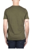 SBU 03324_2021SS Camiseta de algodón puro con cuello redondo verde 05
