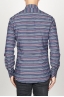 SBU 00922 Classic point collar grey striped cotton shirt 04