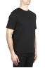 SBU 03326_2021SS Camiseta de algodón puro con cuello redondo negro 02