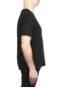 SBU 03326_2021SS Camiseta de algodón puro con cuello redondo negro 03