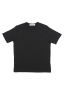 SBU 03326_2021SS Camiseta de algodón puro con cuello redondo negro 06