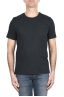 SBU 03330_2021SS T-shirt col rond en coton gris anthracite avec poche plaquée 01