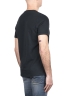 SBU 03330_2021SS Camiseta de algodón gris antracita de cuello redondo y bolsillo de parche 04