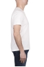 SBU 03331_2021SS Camiseta de algodón blanca de cuello redondo y bolsillo de parche 03
