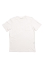 SBU 03331_2021SS Camiseta de algodón blanca de cuello redondo y bolsillo de parche 06