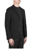 SBU 03342_2021SS Black stretch cotton tailored jacket 02