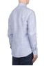 SBU 03357_2021SS Classic blue and white striped linen shirt 04