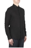 SBU 03363_2021SS Classic black linen shirt 02