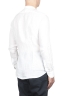 SBU 03365_2021SS Camicia classica con collo coreano in lino bianca 04