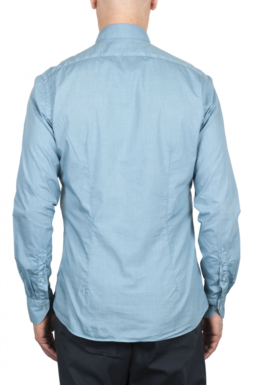 SBU 03370_2021SS Camicia in cotone super leggero azzurro 01