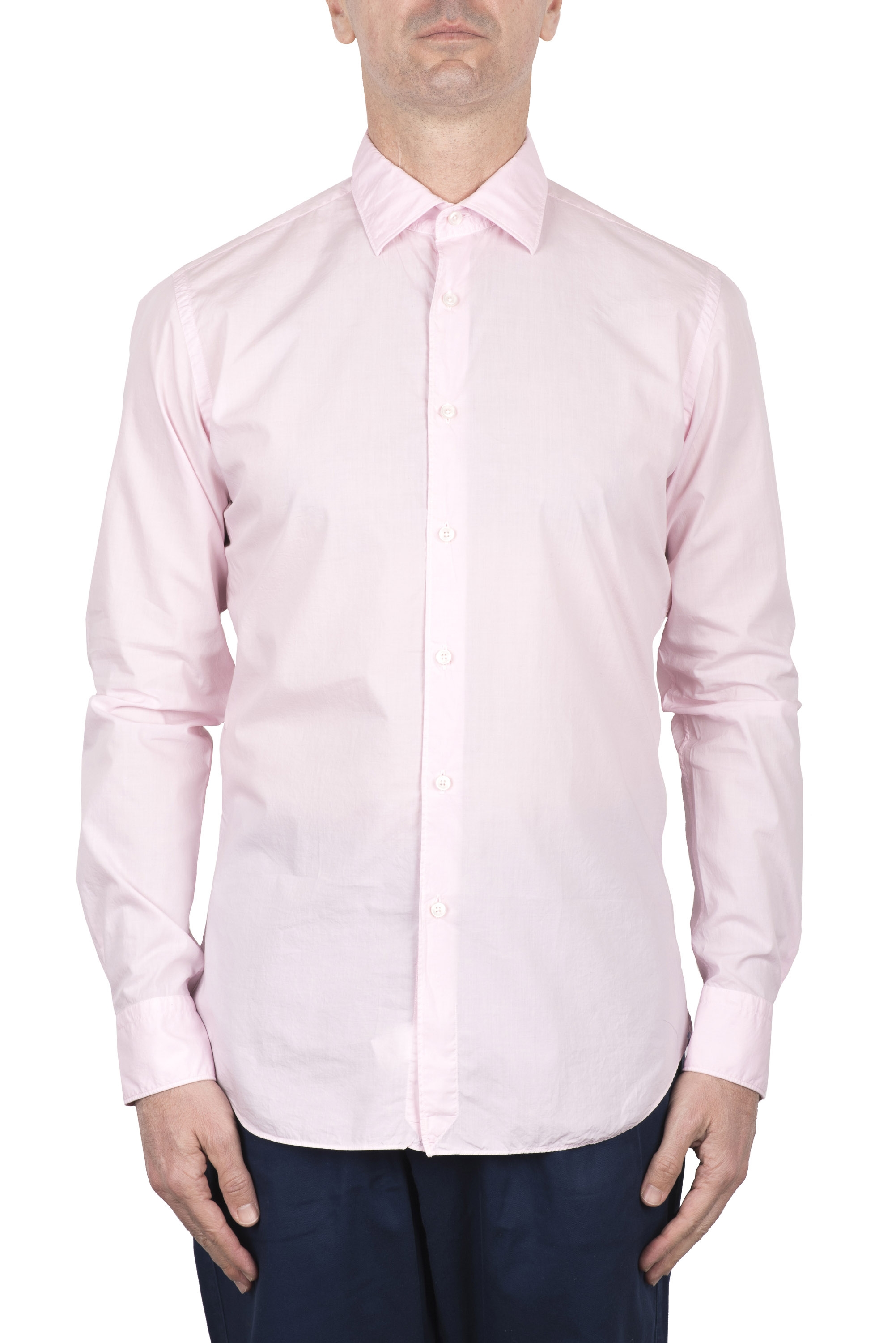 SBU 03375_2021SS Pink super light cotton shirt 01