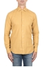 SBU 03401_2021AW Yellow cotton twill shirt 01