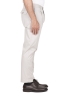 SBU 03425_2021AW Classic pearl grey stretch cotton pants with pinces 03