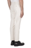 SBU 03428_2021AW Pantalón clásico de algodón elástico blanco con pinzas 04