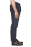 SBU 03429_2021AW Pantalón clásico de algodón elástico azul con pinzas 03