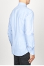 SBU 00931 Classic point collar light blue cotton flannel shirt 03
