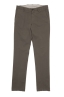 SBU 03434_2021AW Pantalón chino clásico en algodón elástico marrón 06