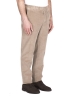 SBU 03443_2021AW Pantalon confort en velours côtelé stretch beige 02