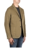 SBU 03449_2021AW Manteau sport vert en coton et cachemire mélangés 02