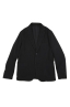 SBU 03450_2021AW Black cotton and cashmere blend sport coat 06