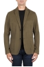 SBU 03451_2021AW Dark green cotton and cashmere blend sport coat 01