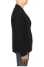 SBU 03455_2021AW Veste de sport noir en laine mélangée non confectionnée et non doublée 03