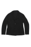 SBU 03455_2021AW Veste de sport noir en laine mélangée non confectionnée et non doublée 06