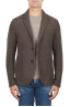 SBU 03457_2021AW Brown wool blend sport jacket unconstructed and unlined 01