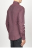 SBU 00934 Clásica camisa roja de franela de algodón con cuello de punta  03