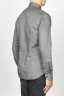 SBU 00936 Clásica camisa oxford gris lavado con cuello de punta  03