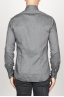 SBU 00936 Classic point collar grey washed oxford shirt 04