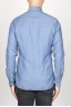 SBU 00937 Clásica camisa oxford azul claro lavado con cuello de punta  04
