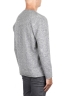 SBU 03491_2021AW Grey merino extra fine blend round neck sweater  04
