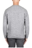 SBU 03491_2021AW Grey merino extra fine blend round neck sweater  05