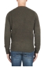 SBU 03502_2021AW Green cashmere and wool blend crew neck sweater 05