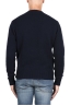 SBU 03503_2021AW Blue cashmere and wool blend crew neck sweater 05