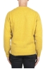 SBU 03504_2021AW Yellow cashmere and wool blend crew neck sweater 05