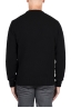 SBU 03507_2021AW Black cashmere and wool blend crew neck sweater 05