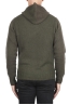 SBU 03512_2021AW Green cashmere and wool blend hooded sweater 05