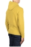 SBU 03513_2021AW Yellow cashmere and wool blend hooded sweater 04