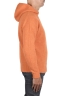 SBU 03516_2021AW Orange cashmere and wool blend hooded sweater 03