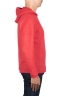 SBU 03520_2021AW Maglia con cappuccio in lana merino rossa 03