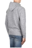 SBU 03522_2021AW Grey merino wool blend hooded sweater 04