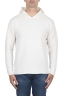 SBU 03524_2021AW White merino wool blend hooded sweater 01