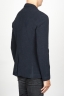 SBU 00911 Single breasted blue stretch wool blend blazer 03