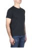 SBU 03304_2021AW Camiseta de algodón flameado con cuello redondo gris pizarra 02