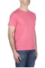 SBU 03305_2021AW Camiseta de algodón flameado con cuello redondo rosa 02
