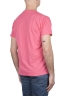 SBU 03305_2021AW Camiseta de algodón flameado con cuello redondo rosa 04